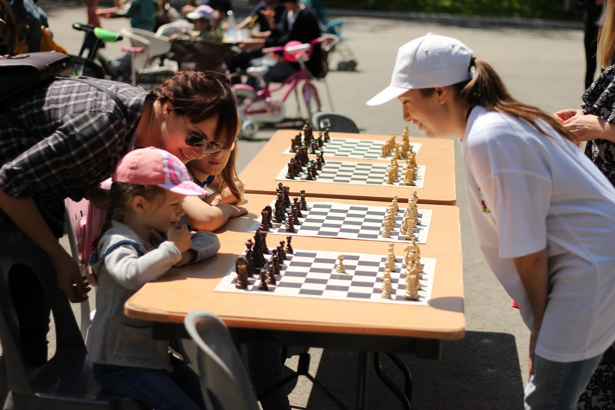 Праздник шахмат, посвященный Международному дню защиты детей
