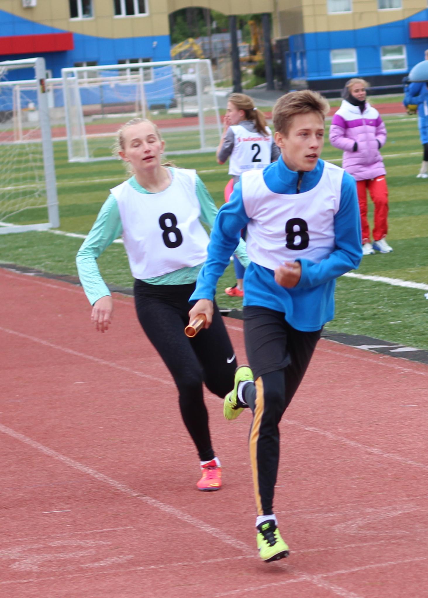 Эстафета "Я выбираю бег"