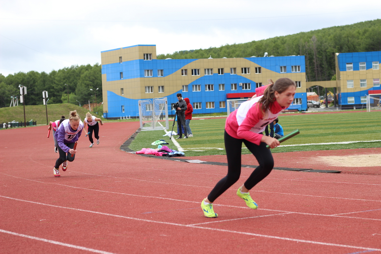 Эстафета "Я выбираю бег"