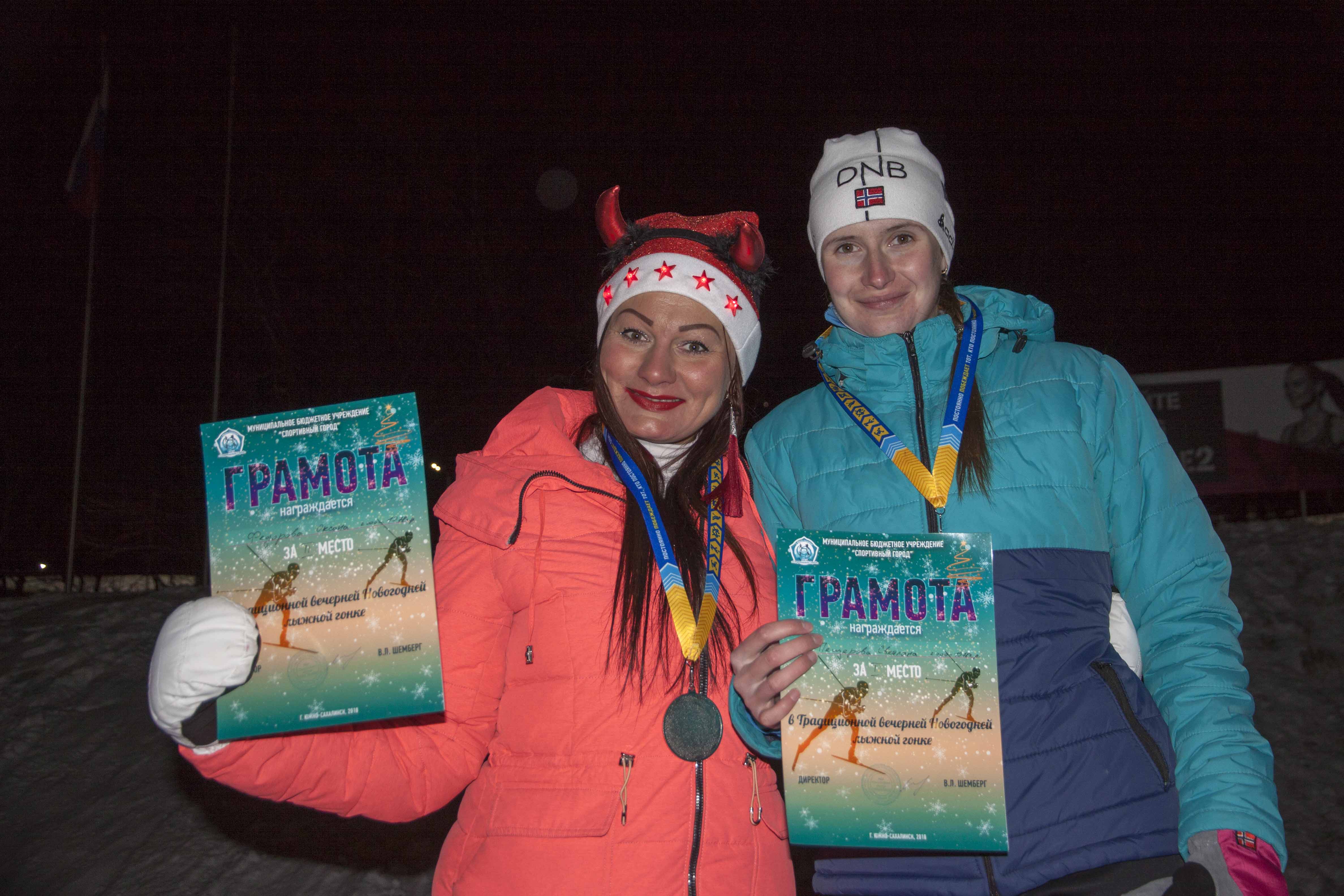 Новогодняя лыжная гонка
