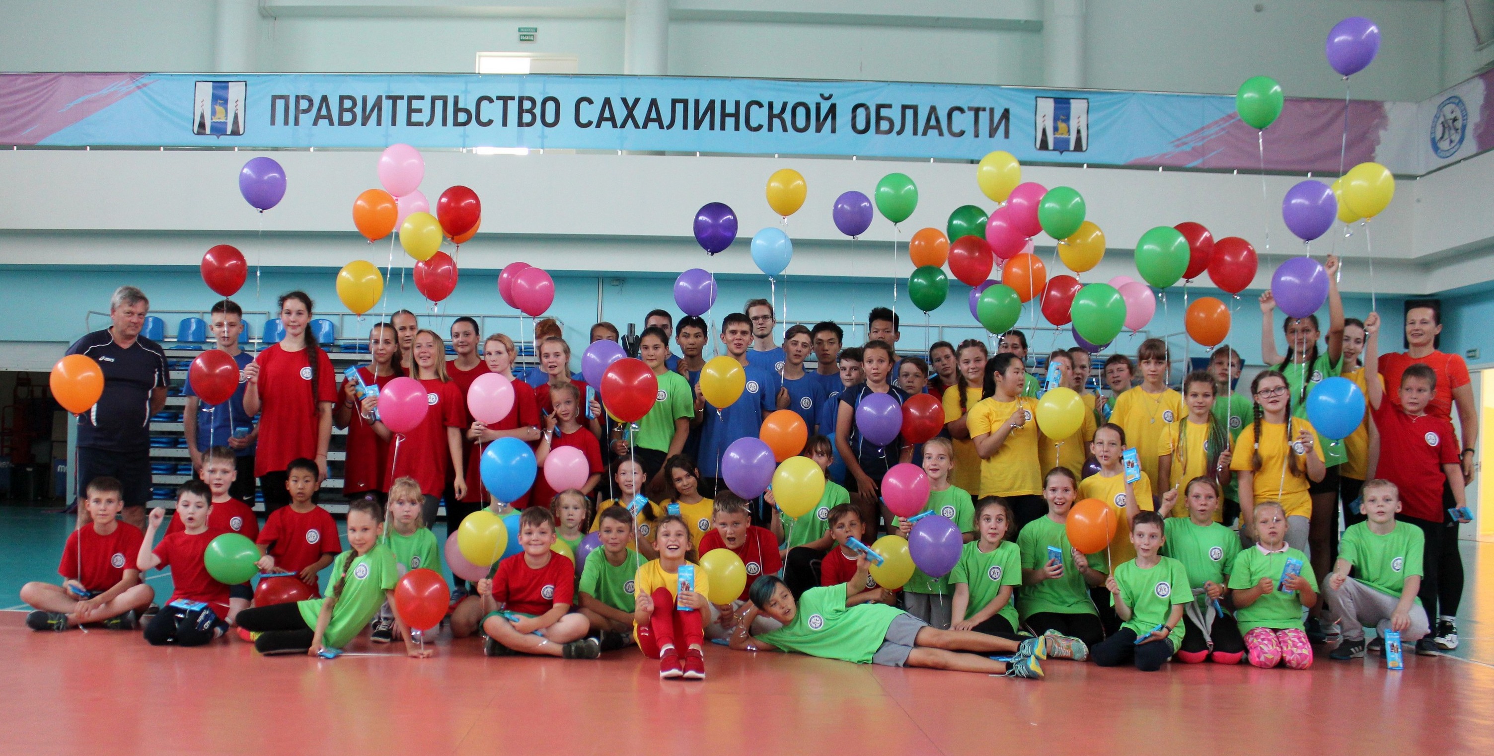 Веселые старты в лагере "Олимпиец"