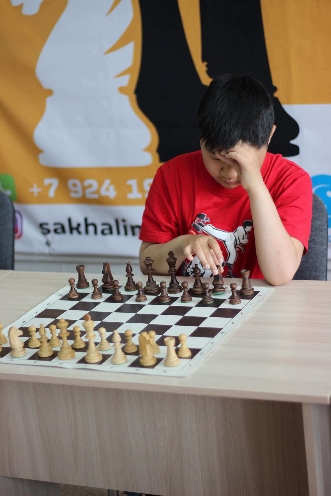 Открытие шахматного клуба "Вертикаль"