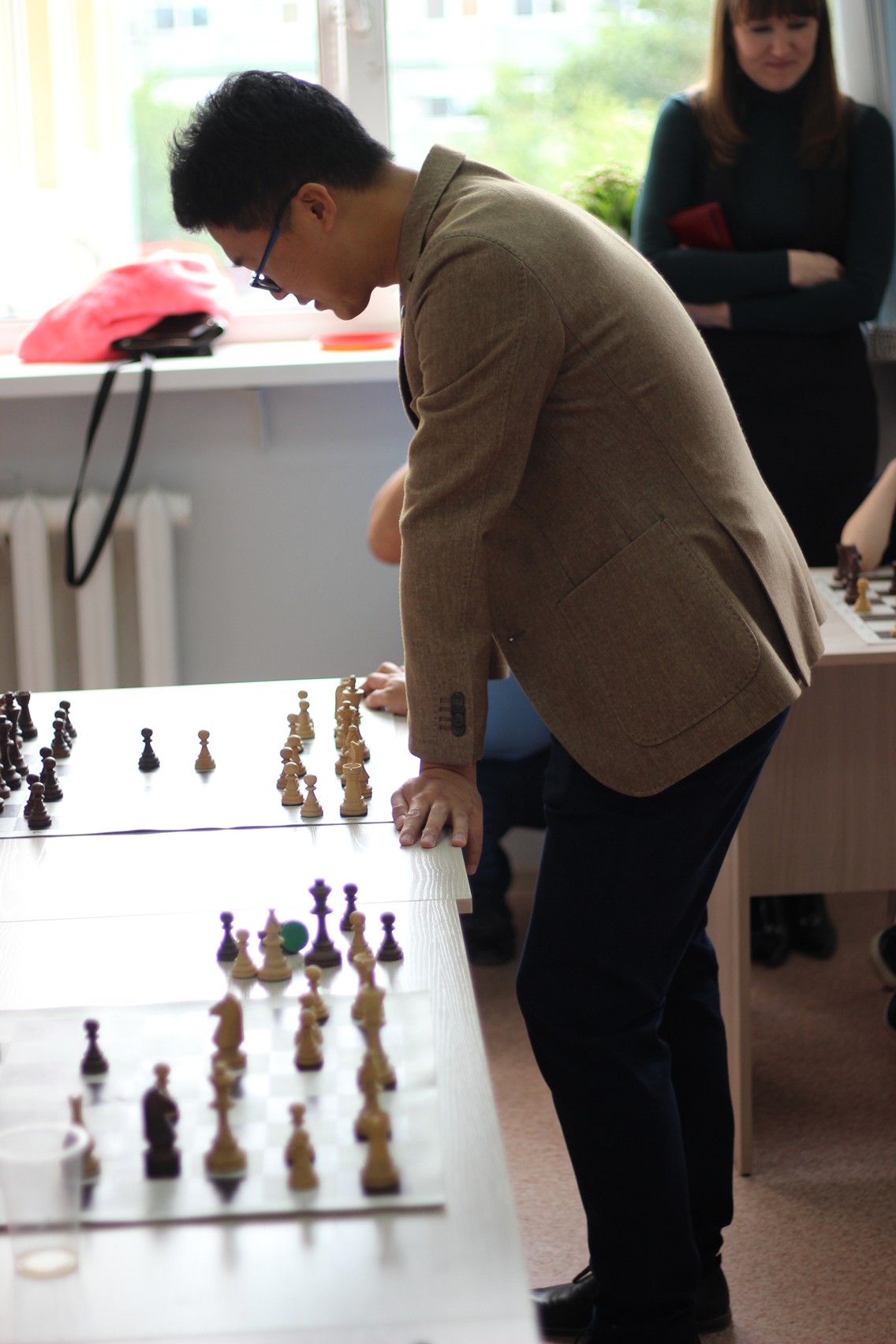 Открытие шахматного клуба "Вертикаль"