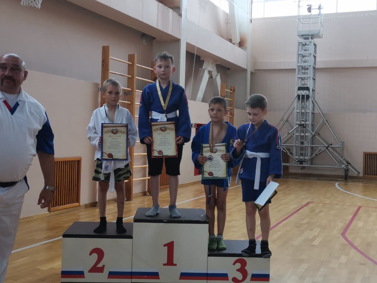 Первенство Курильского района по самбо