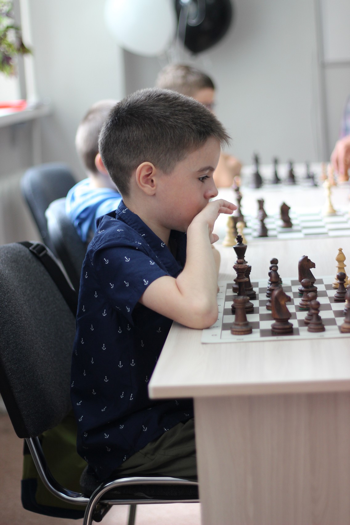 Открытие шахматного клуба "Вертикаль"