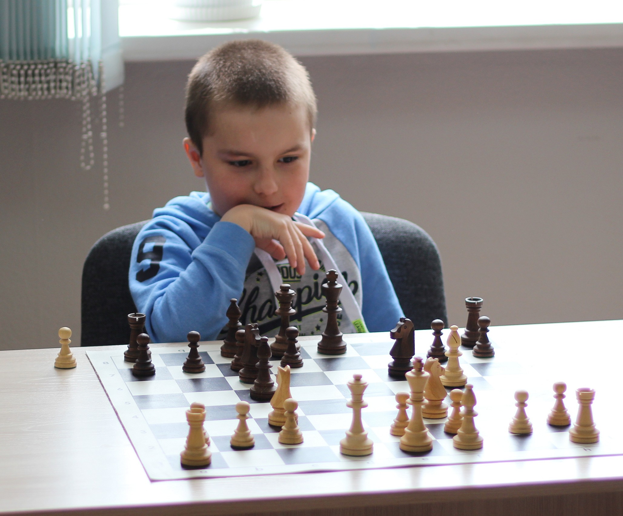 Открытие шахматного клуба "Вертикаль"