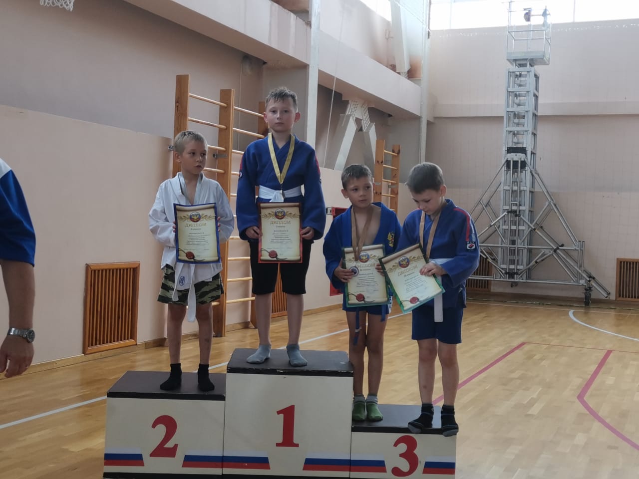 Первенство Курильского района по самбо