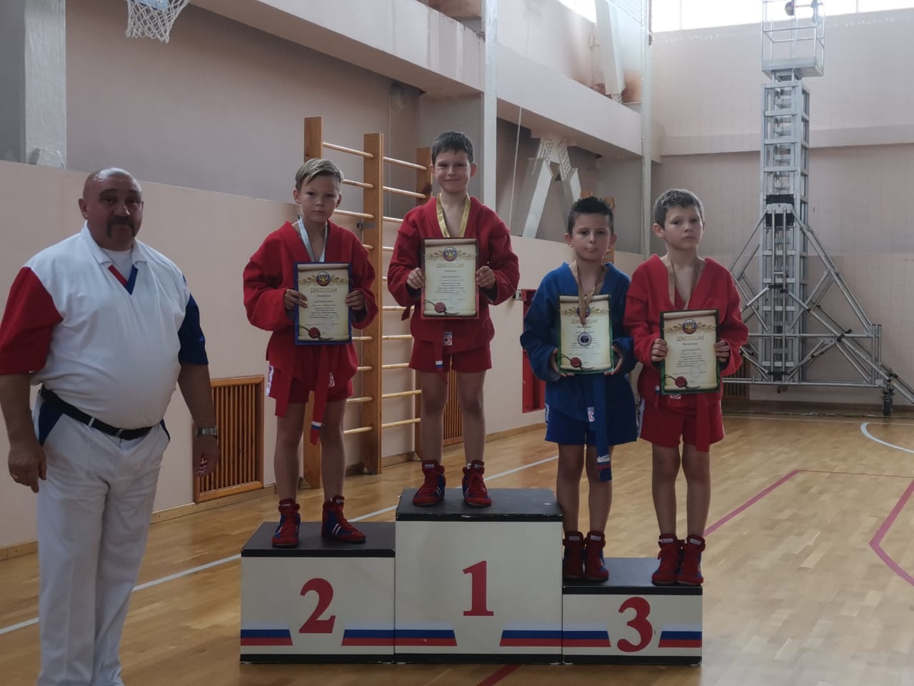 Первенство Курильского района по самбо