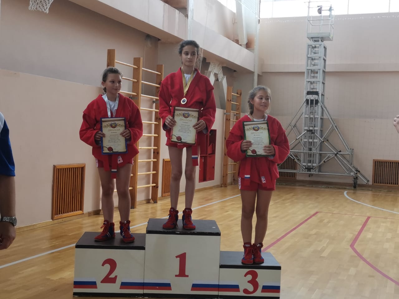 Первенство Курильского района по самбо