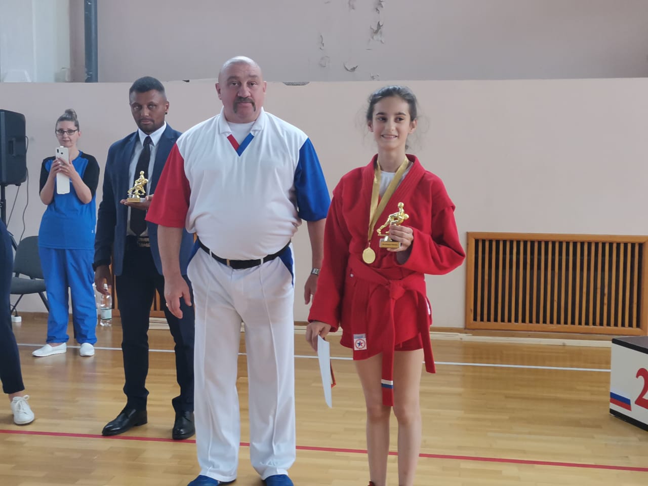 Первенство Курильского района по самбо