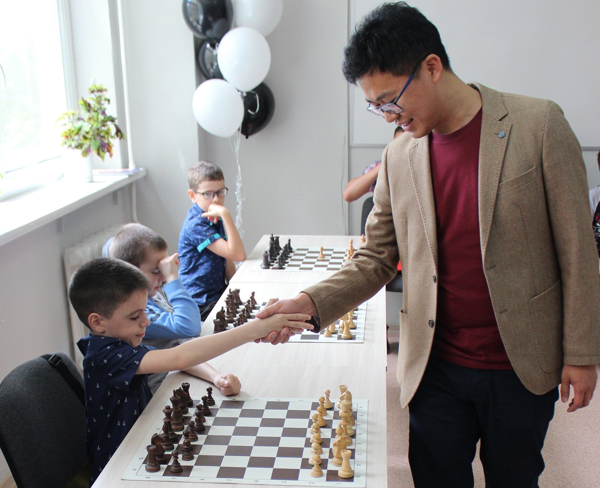 Открытие шахматного клуба "Вертикаль"