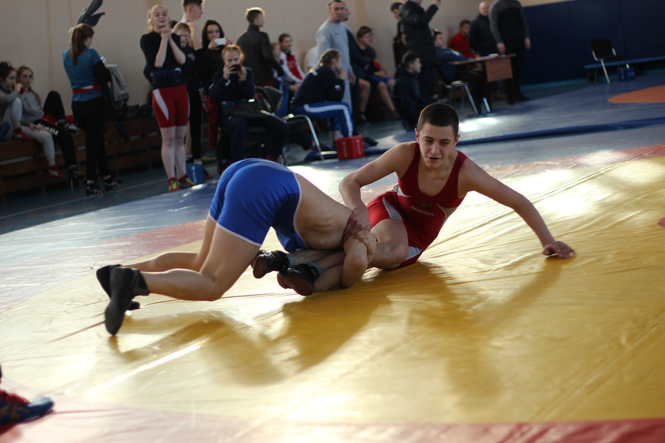 Первенство области по вольной борьбе среди юниоров