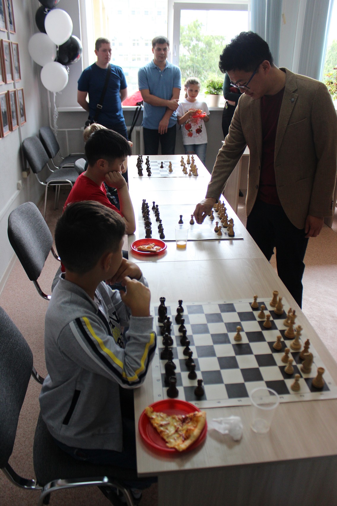 Открытие шахматного клуба "Вертикаль"