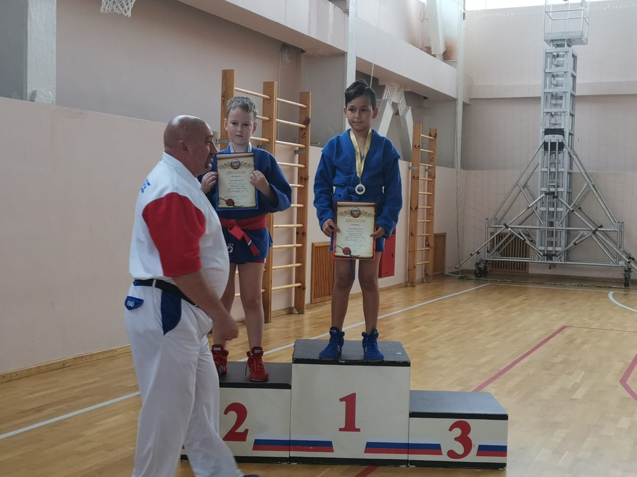 Первенство Курильского района по самбо
