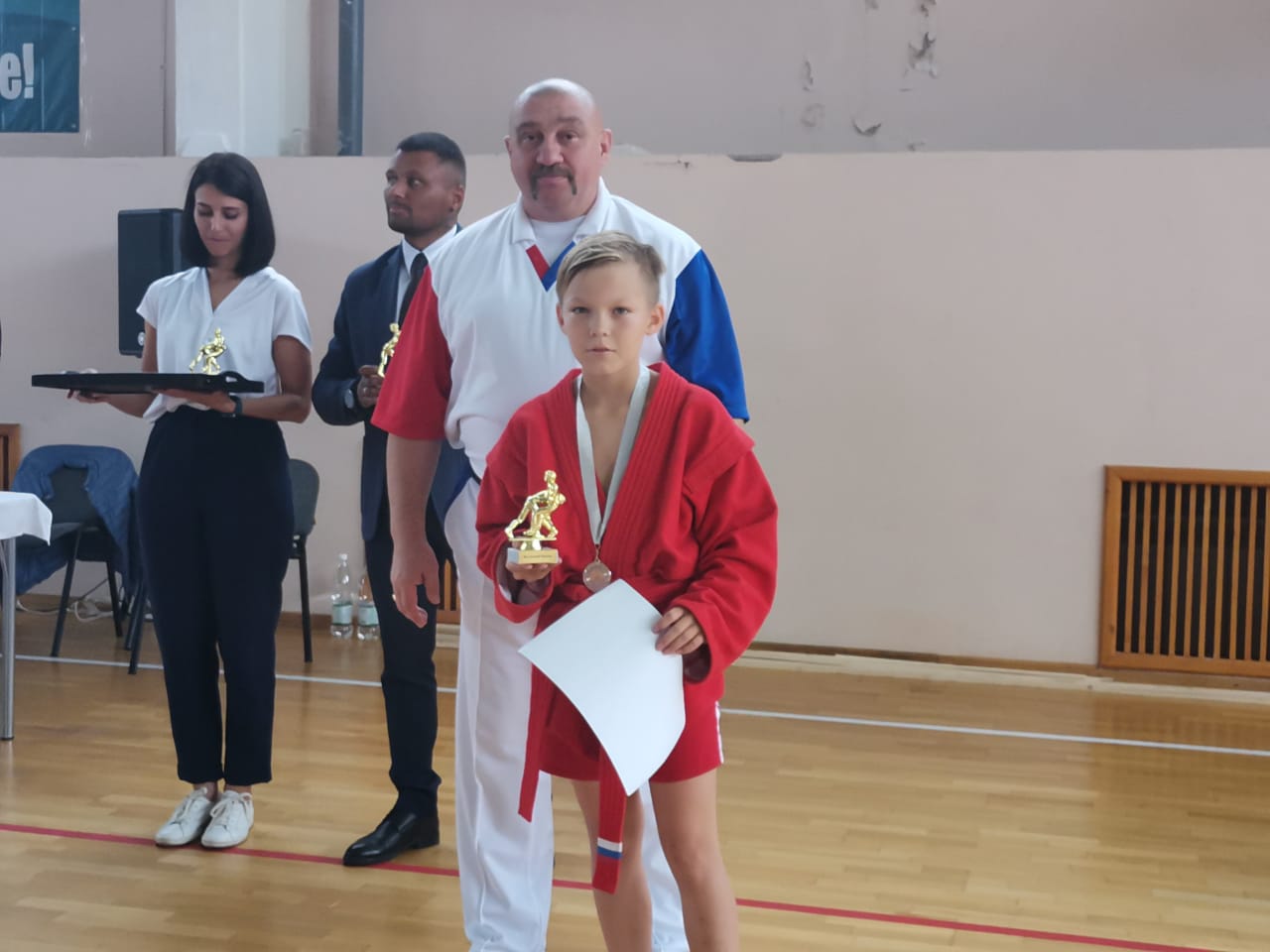Первенство Курильского района по самбо