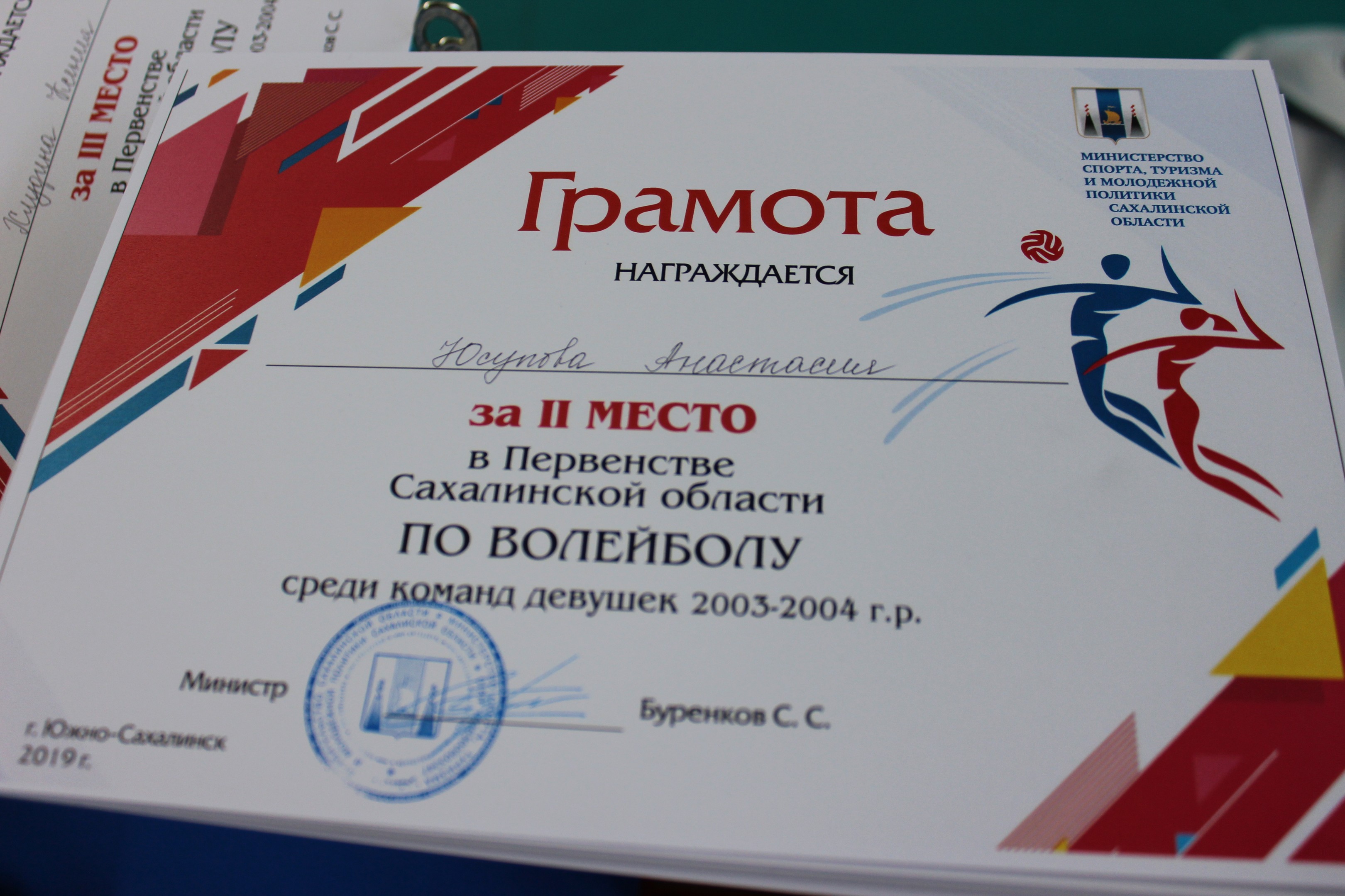 Первенство области по волейболу среди юношей и девушек 2003-2004 г.р.