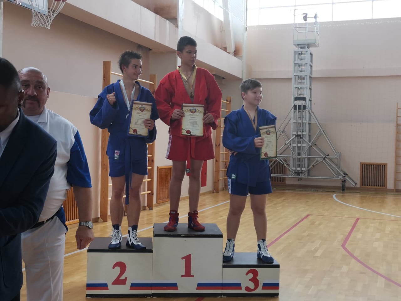 Первенство Курильского района по самбо