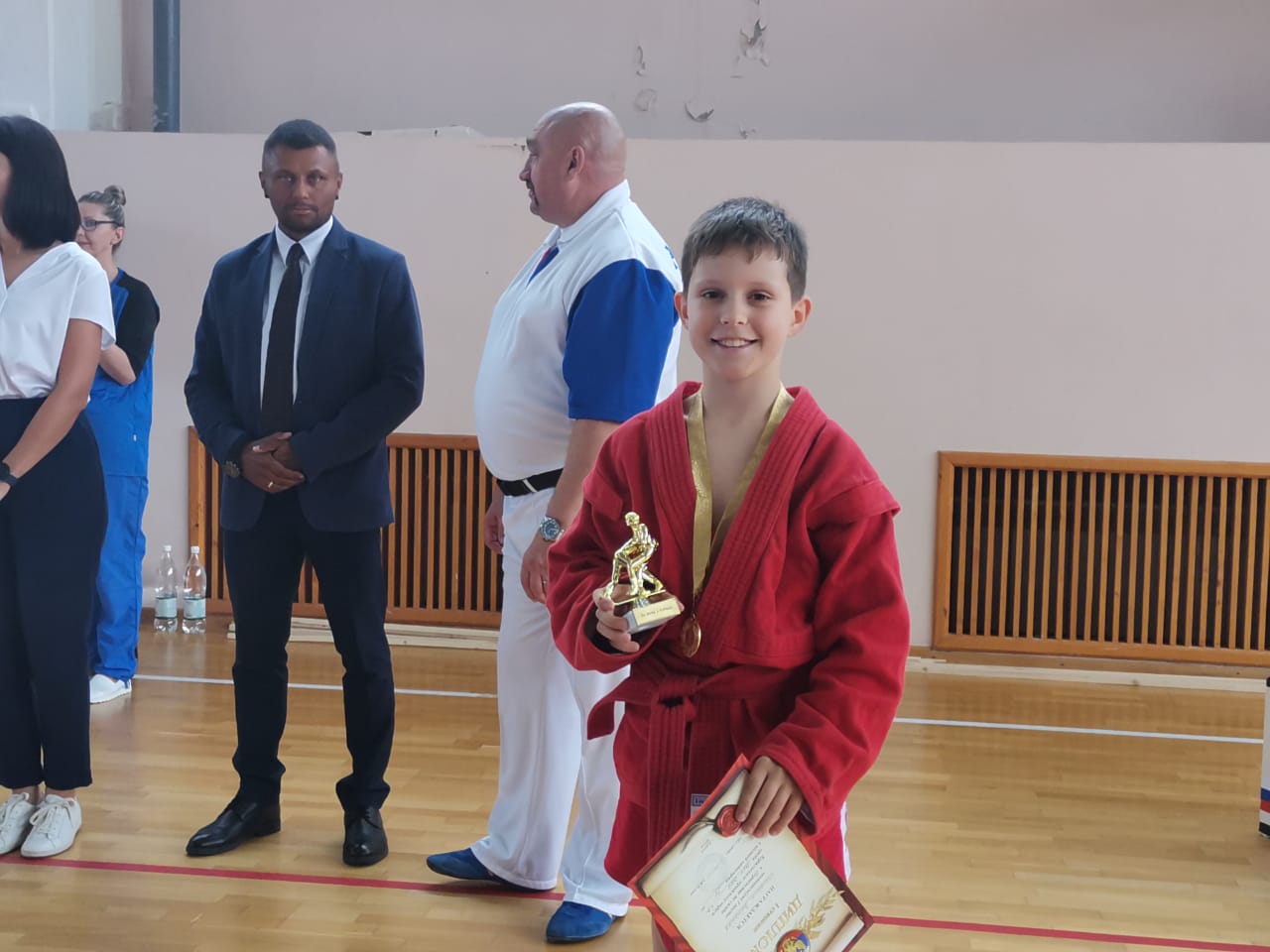 Первенство Курильского района по самбо