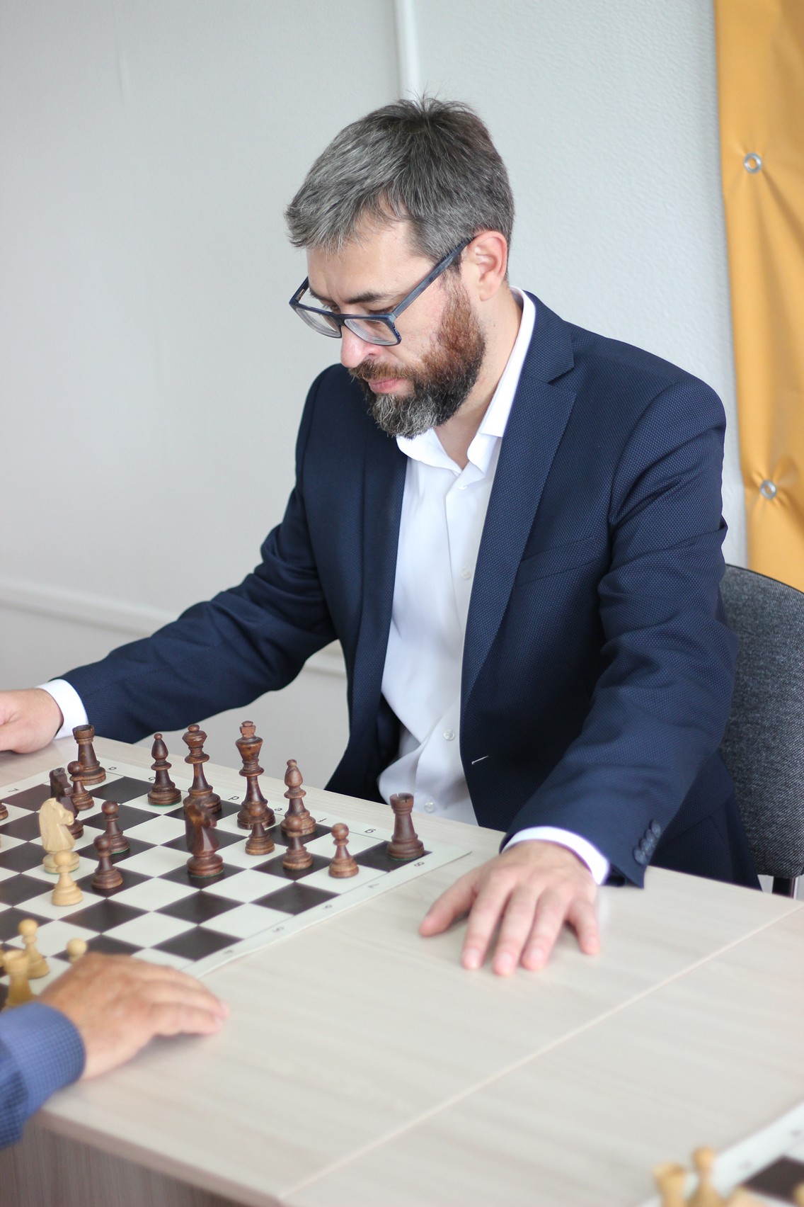 Открытие шахматного клуба "Вертикаль"