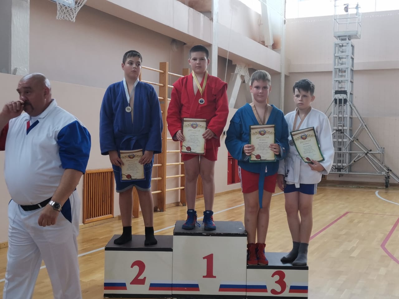 Первенство Курильского района по самбо