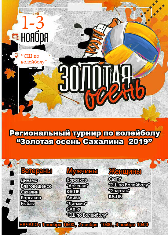 Волейбольные афиши