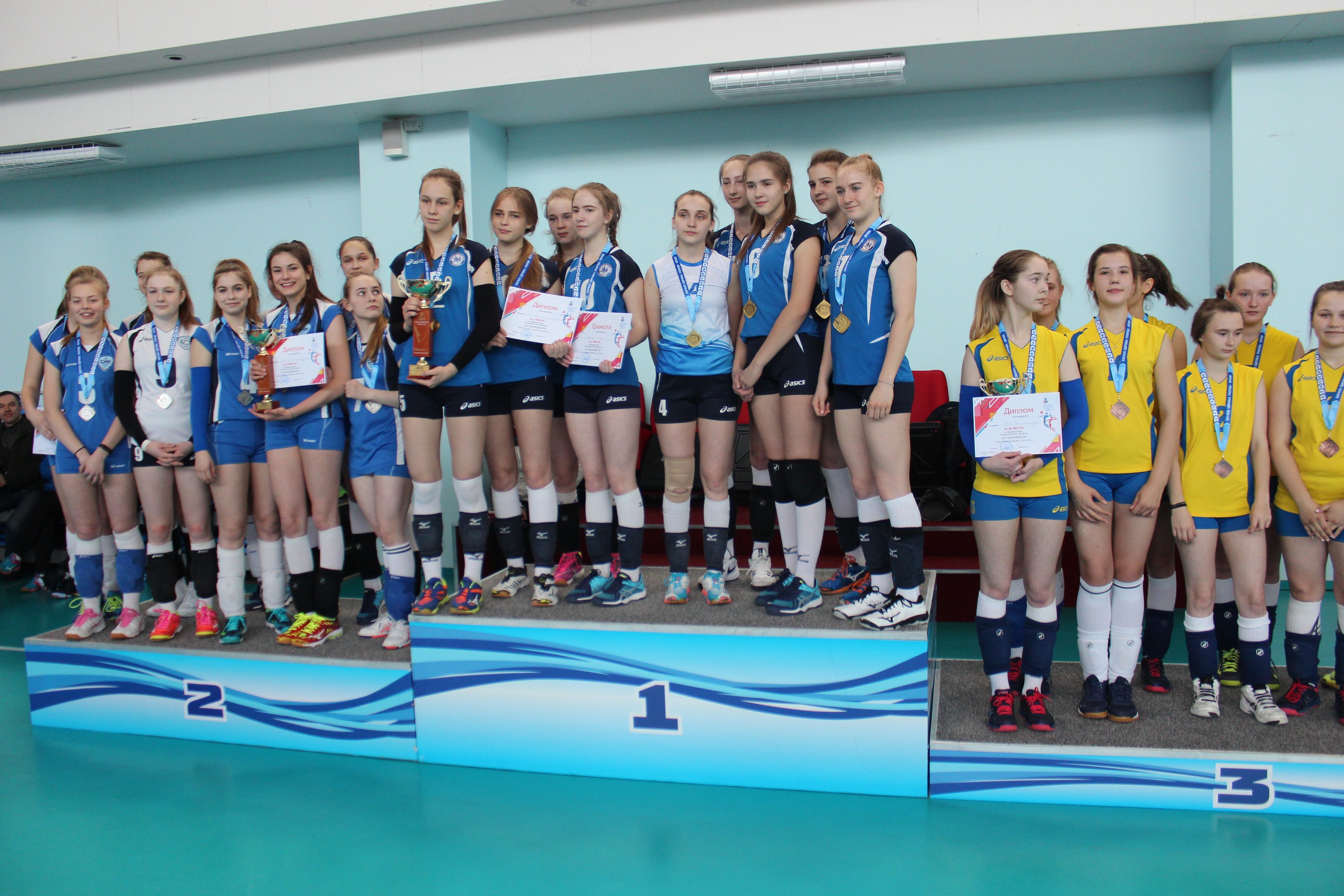 Первенство области по волейболу среди юношей и девушек 2003-2004 г.р.