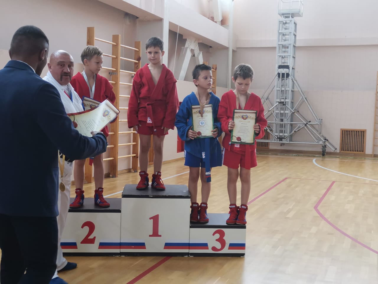 Первенство Курильского района по самбо