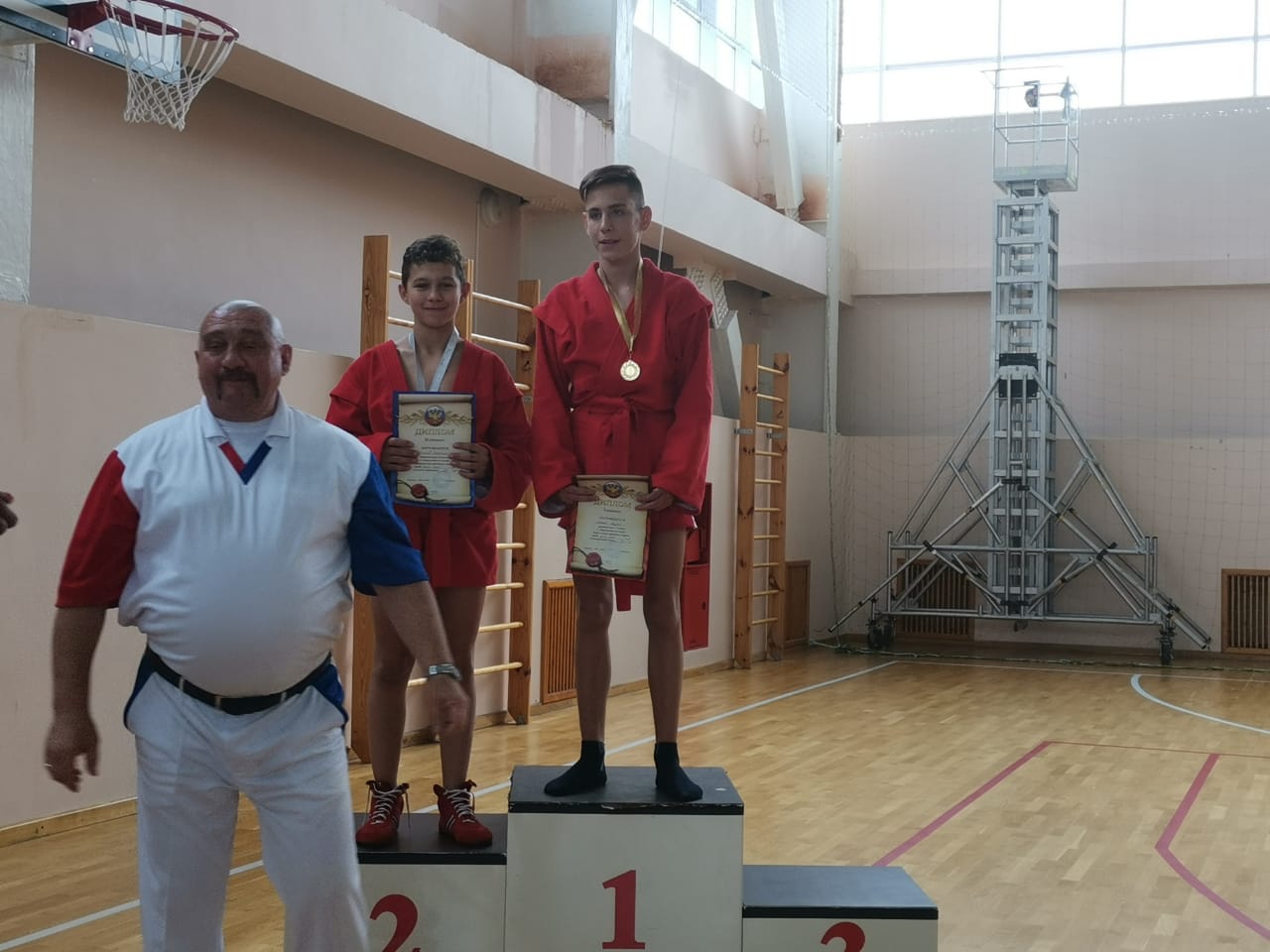 Первенство Курильского района по самбо