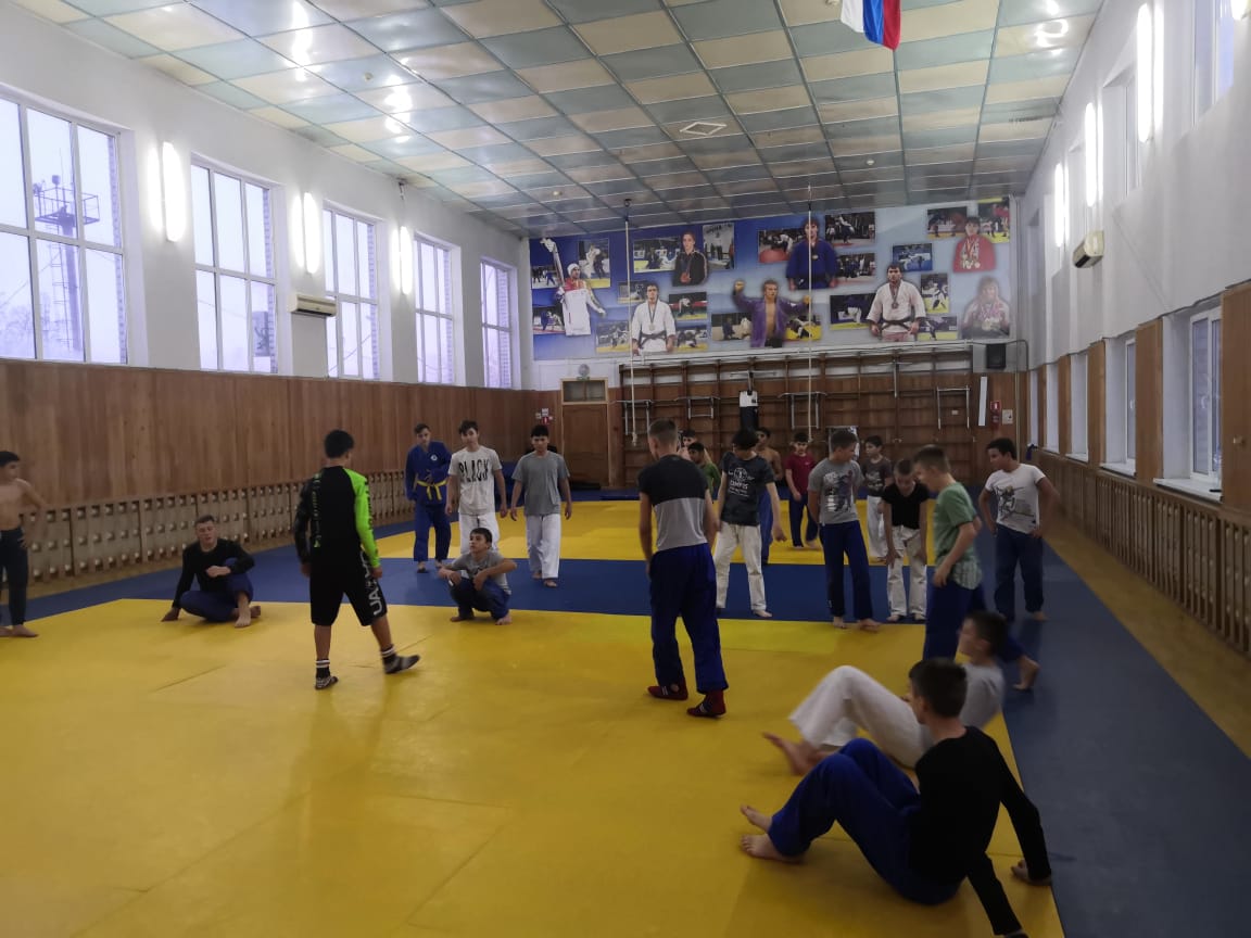 УТС воспитанников "СШ самбо и дзюдо" в Лабинске