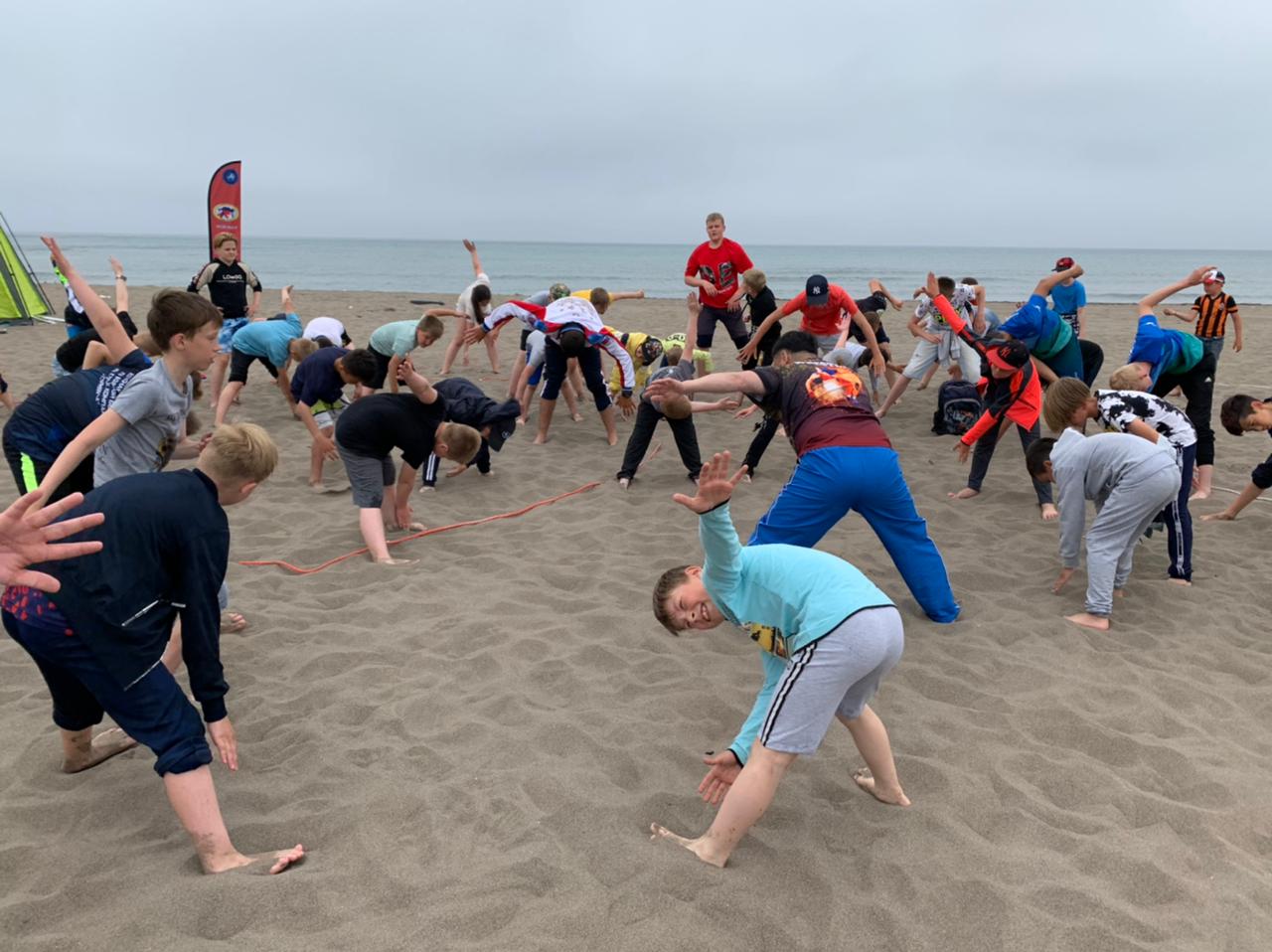 Мастер-класс по борьбе "ссирым" в Невельском районе