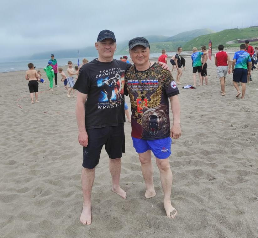 Мастер-класс по борьбе "ссирым" в Невельском районе