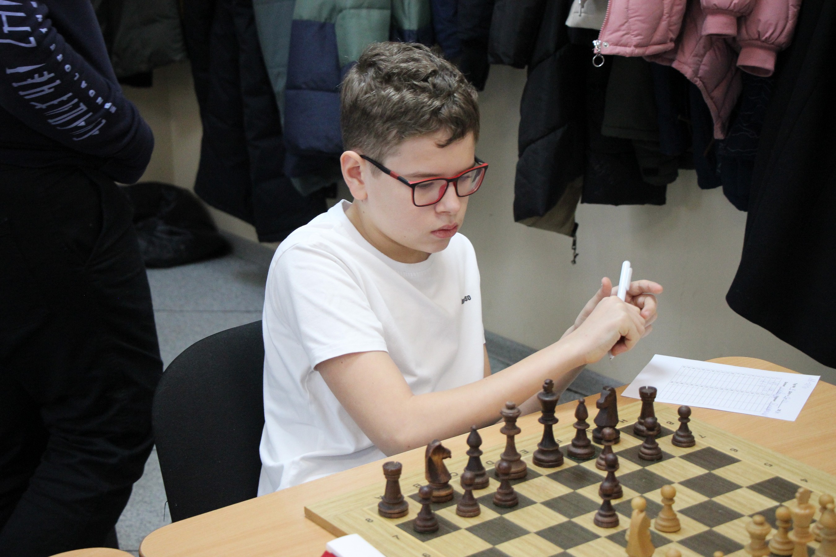 Городской турнир по шахматам