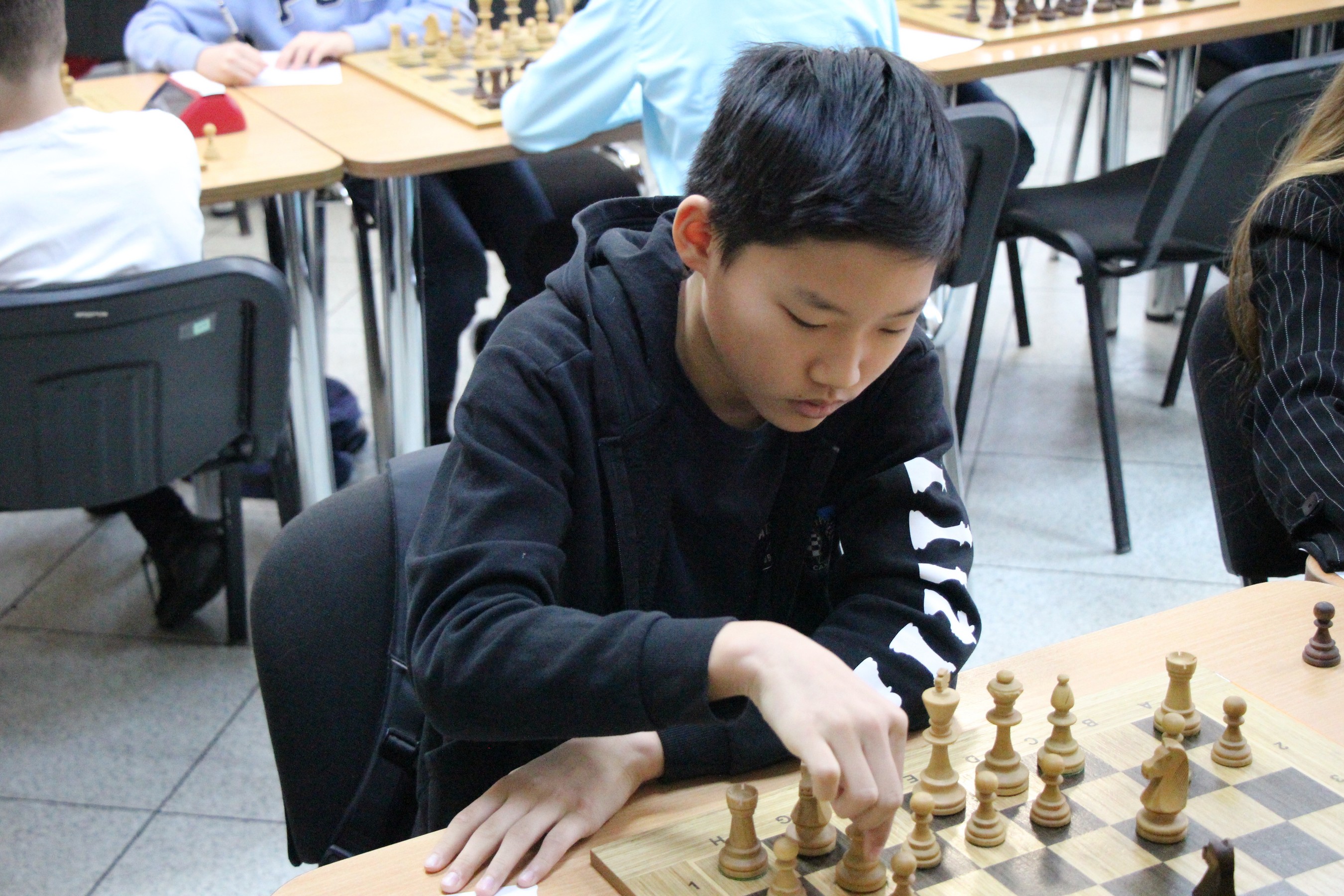 Городской турнир по шахматам