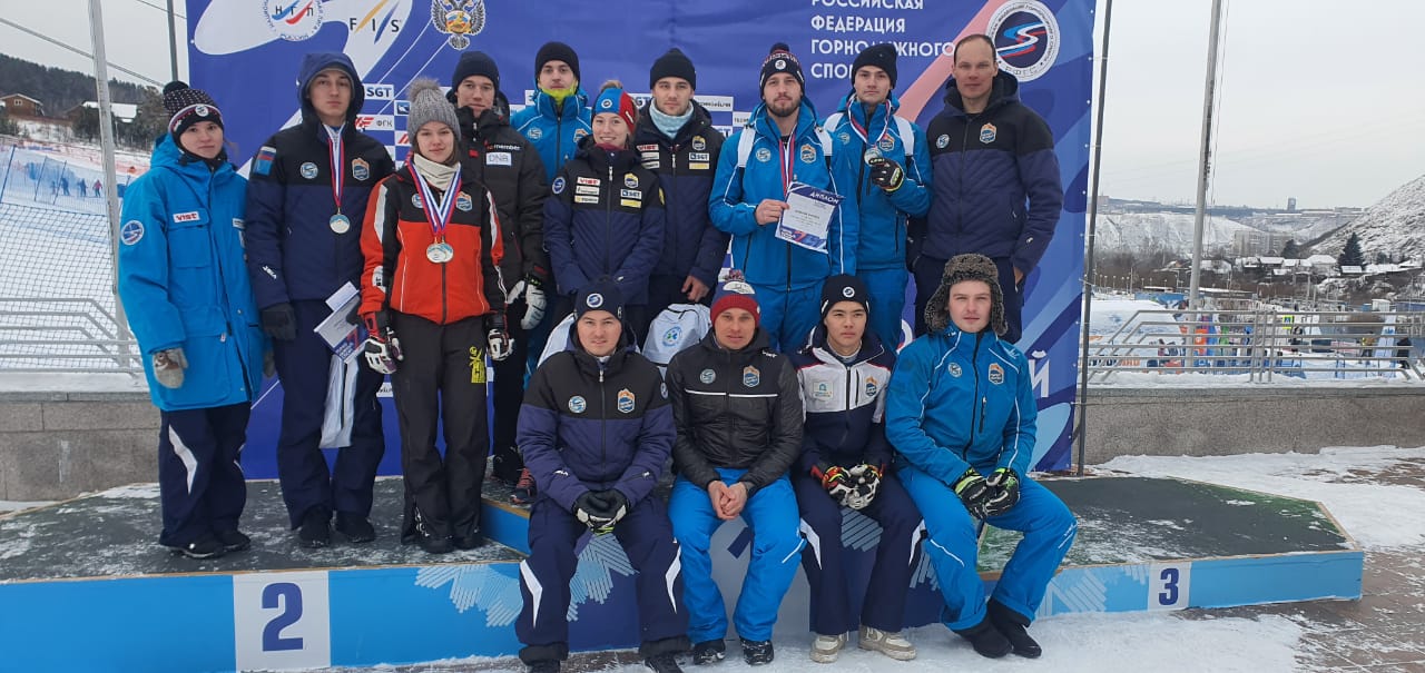 Награждение победителей и призеров этапа Кубка РФ в Красноярске