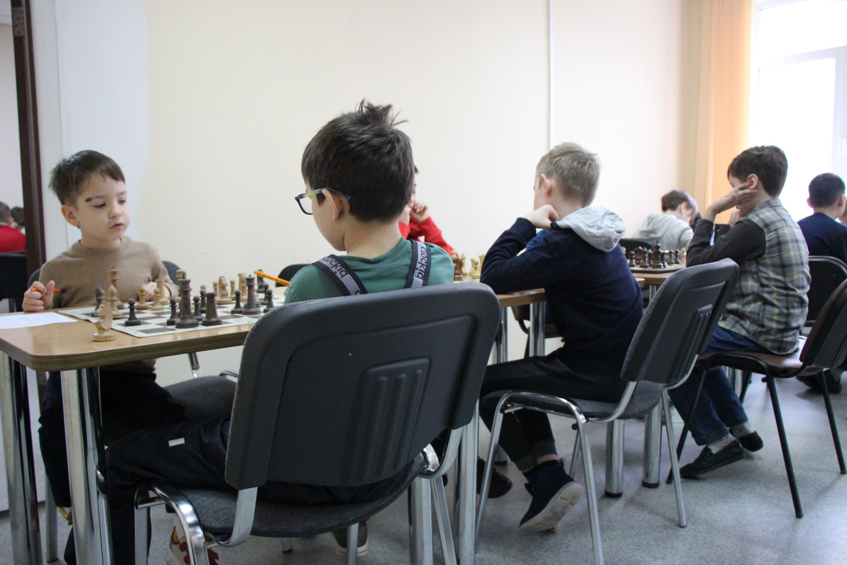 Городской турнир по шахматам