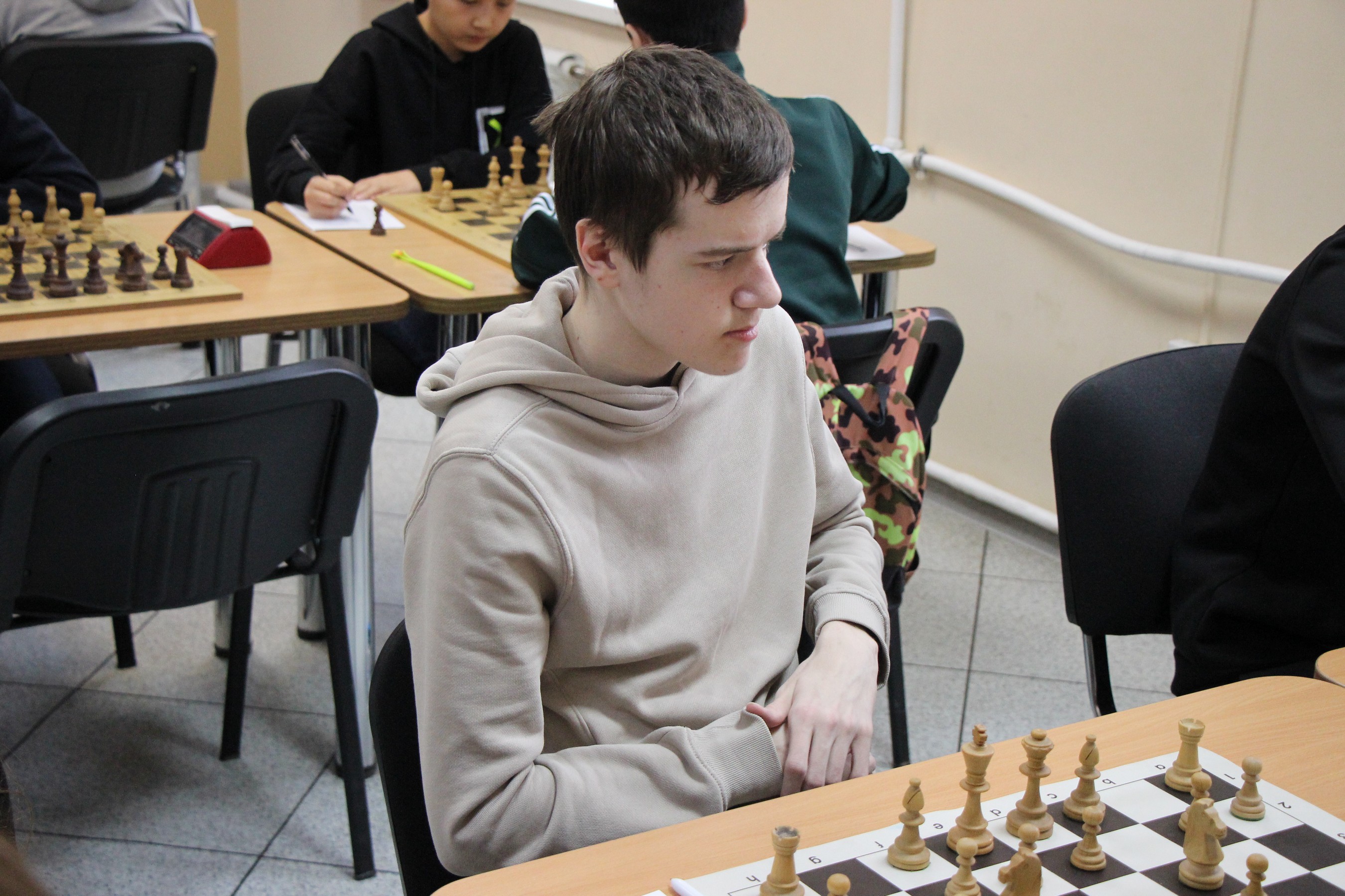 Городской турнир по шахматам