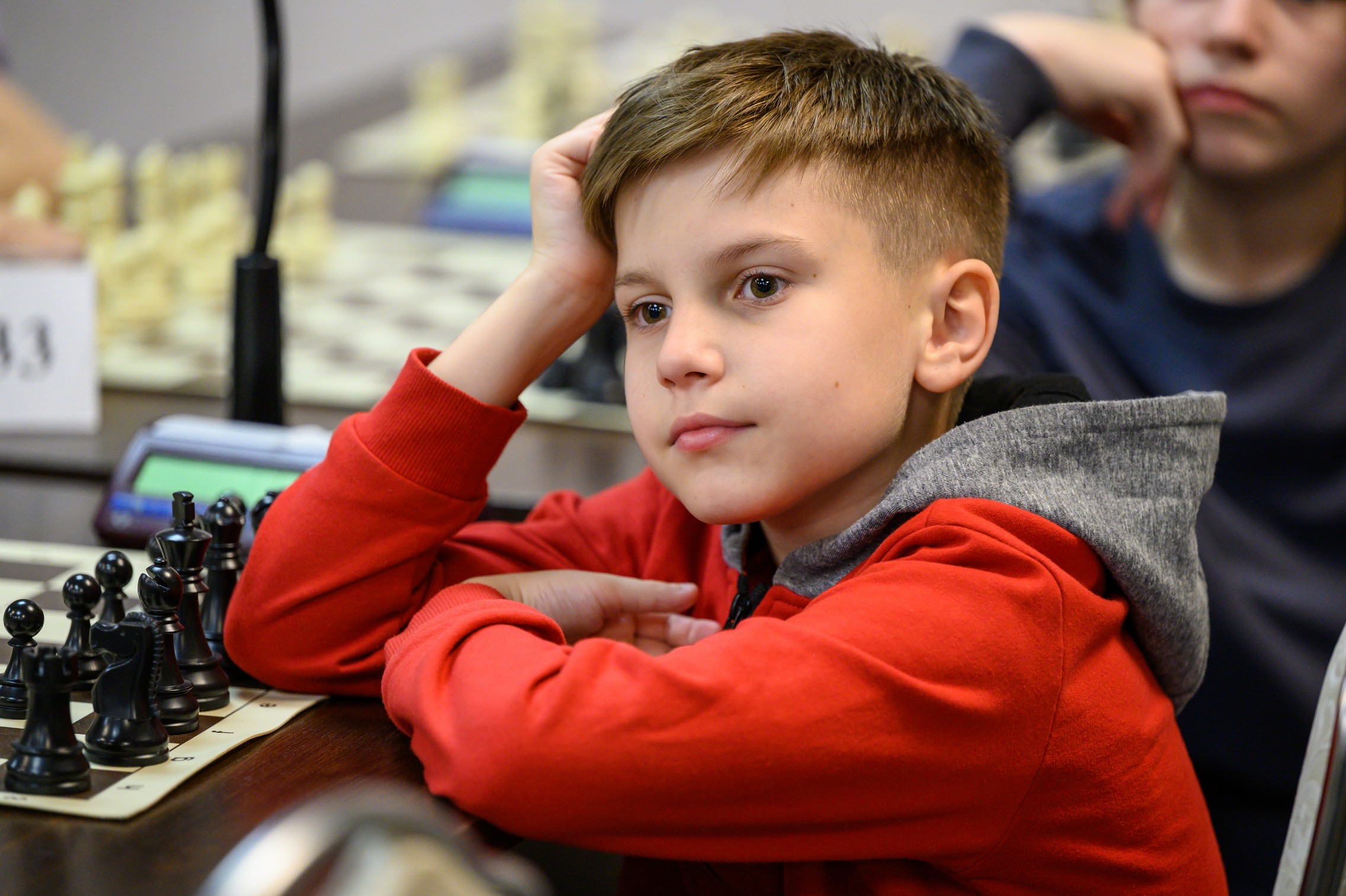 Награждение победителей этапа детского Кубка России по шахматам в Южно-Сахалинске