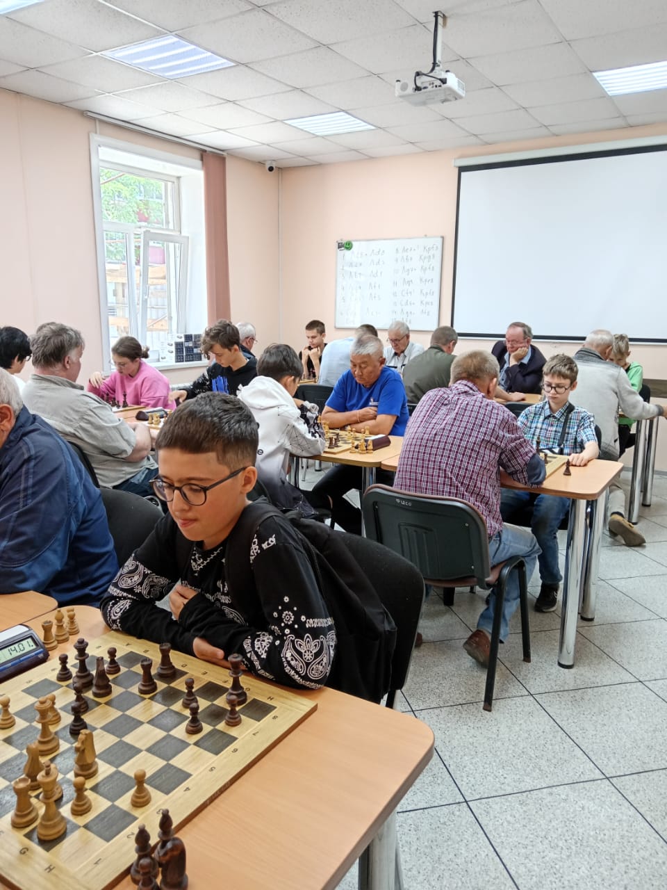 Турнир по быстрым шахматам в Южно-Сахалинске