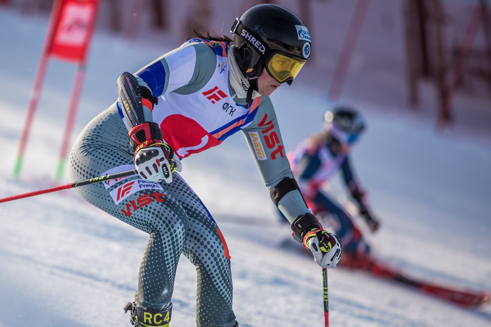 Чемпионат России (женский параллельный слалом)