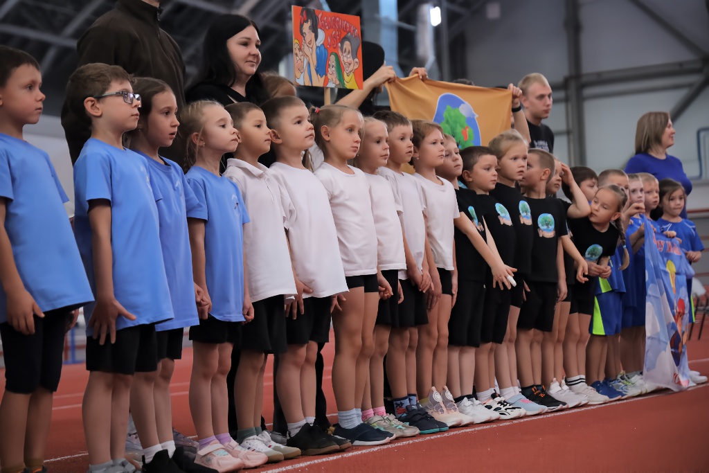 Эстафета юных чемпионов ВФСК ГТО среди воспитанников детсадов