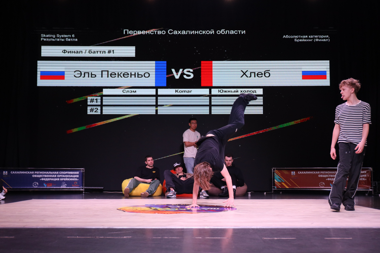 Чемпионат и первенство области по брейкингу