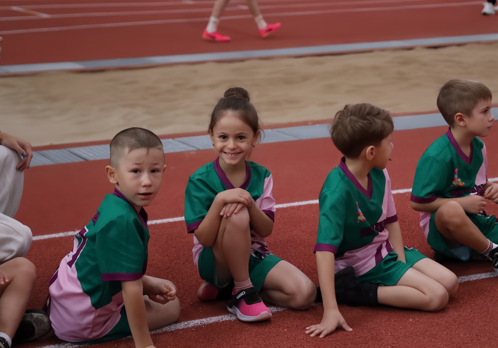 Эстафета юных чемпионов ВФСК ГТО среди воспитанников детсадов