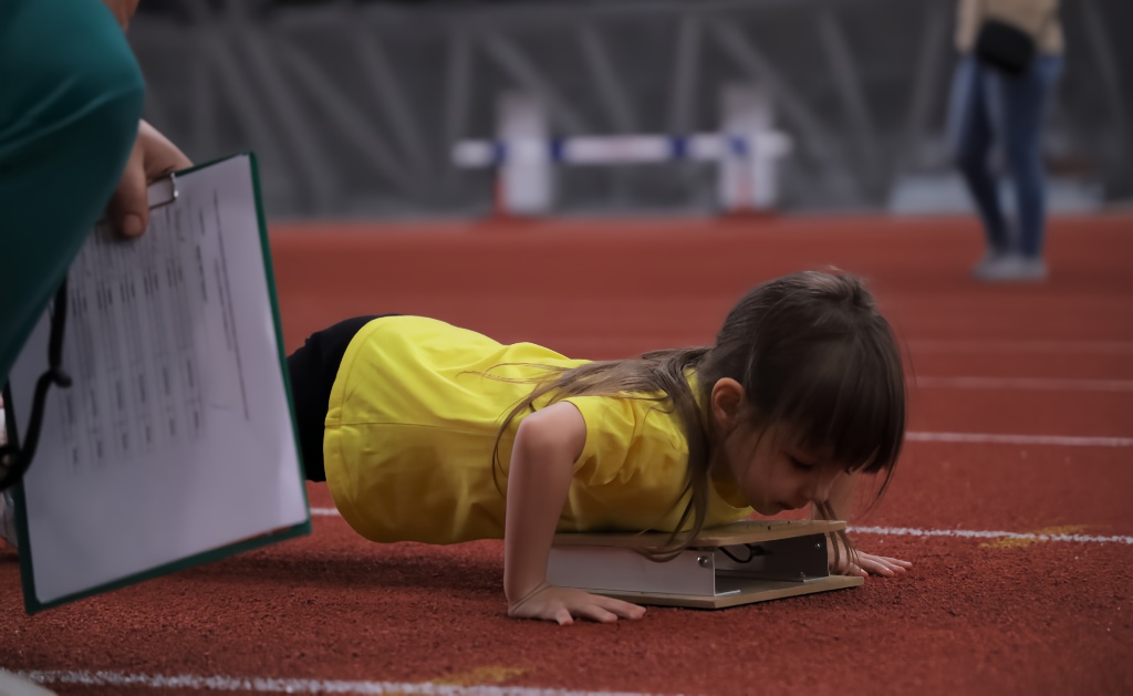 Эстафета юных чемпионов ВФСК ГТО среди воспитанников детсадов