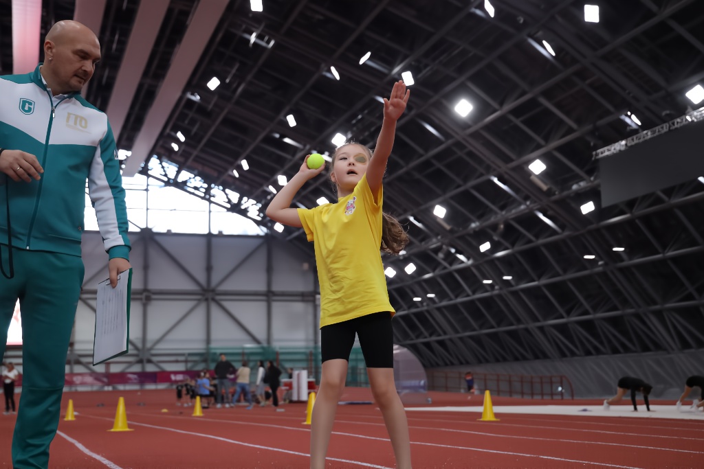 Эстафета юных чемпионов ВФСК ГТО среди воспитанников детсадов