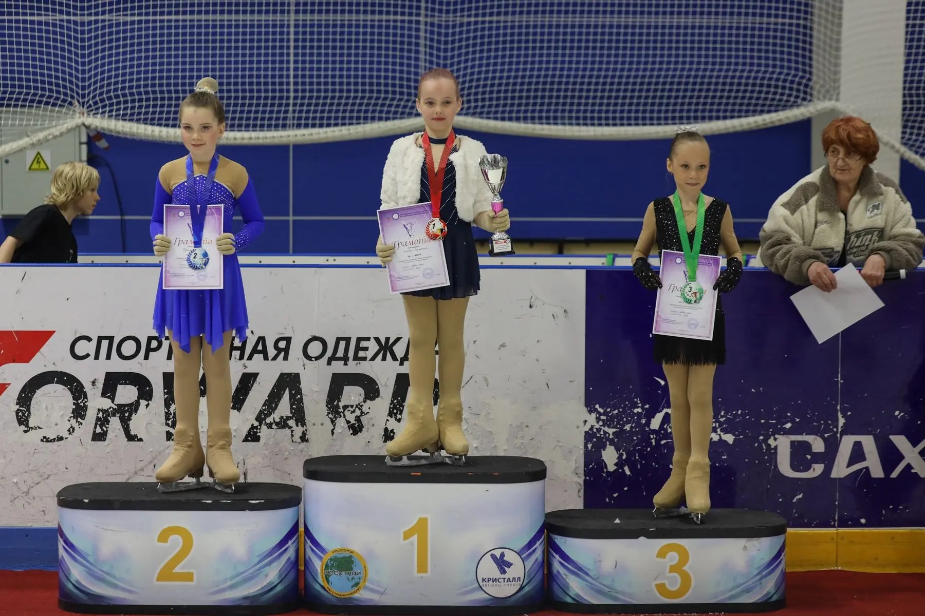 Первенство области по фигурному катанию