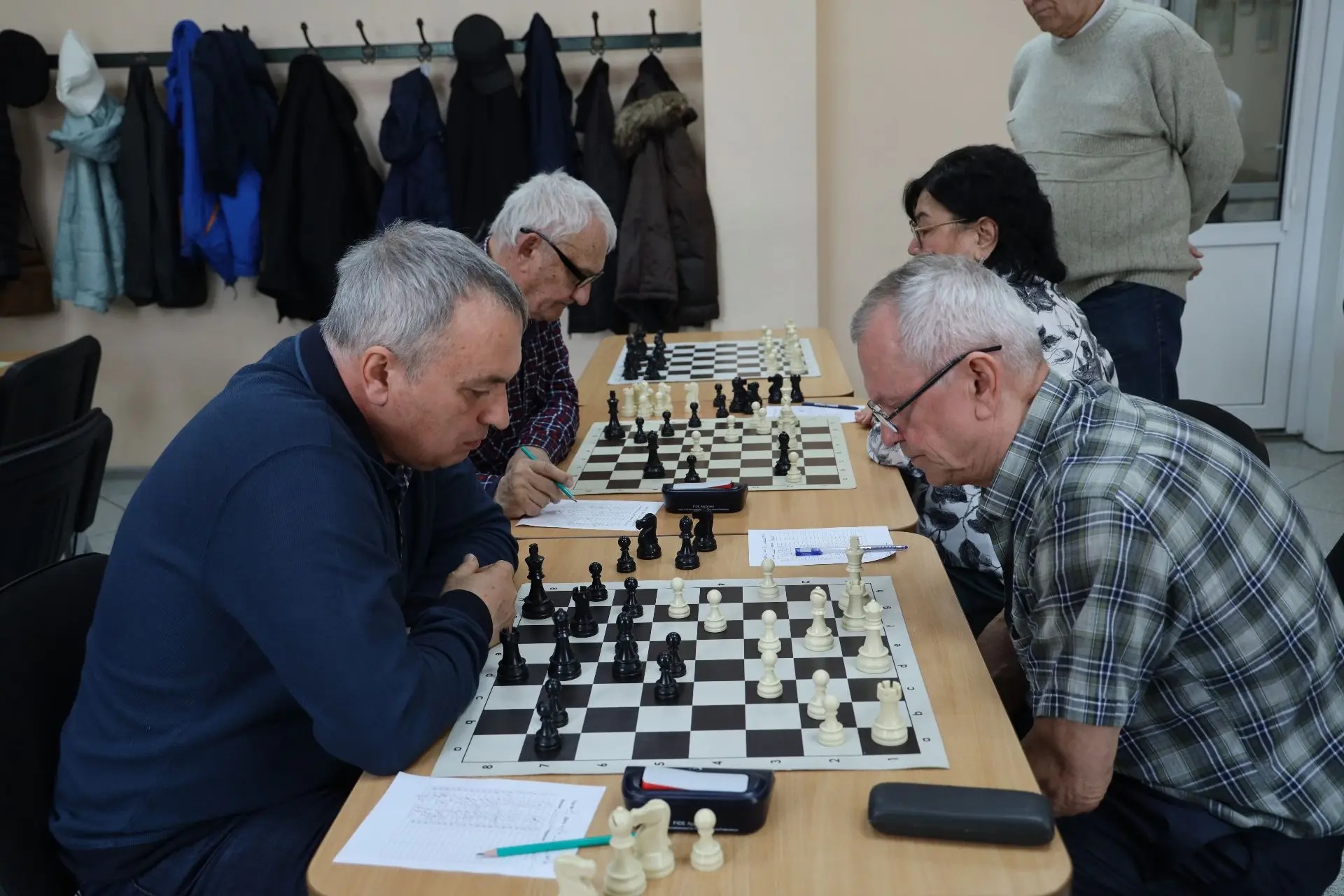 Первенство области по шахматам среди ветеранов