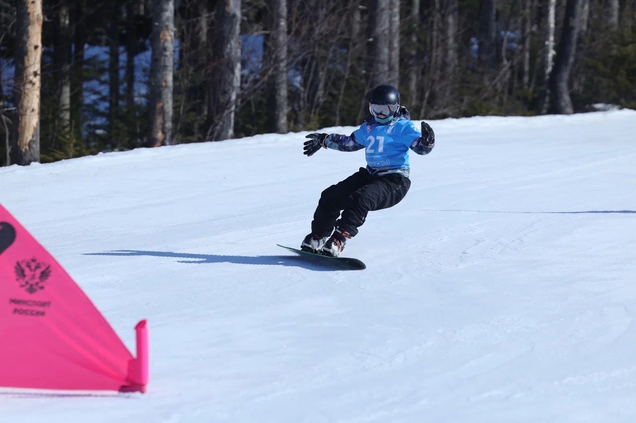 Первенство области в параллельном слаломе
