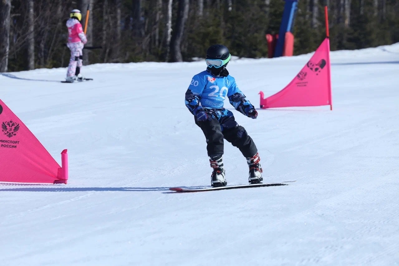Первенство области в параллельном слаломе
