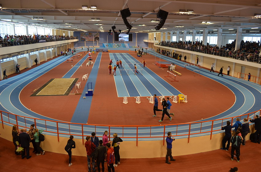 Манеж в Новочебоксарске, где сегодня начнется первенство России