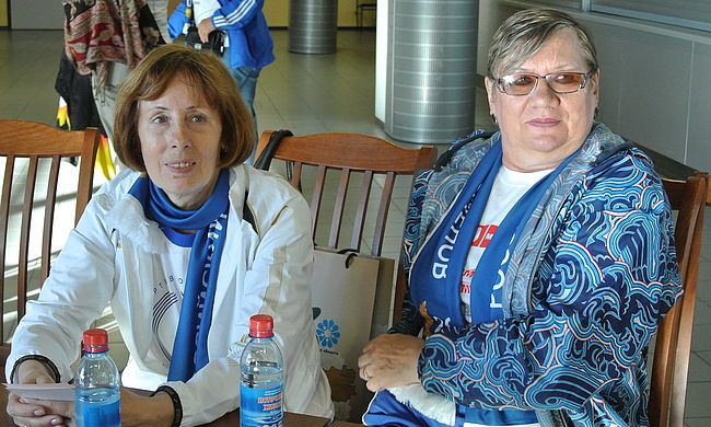 Галина Казанкина и Нина Смолеева